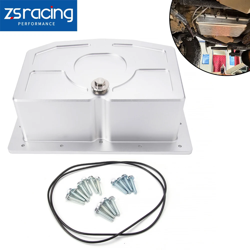 

ZSRA-Heavy Duty Aluminum Alloy Oil Pan For 2011-2020 Ford F-250/F-350/F-450/F-550 6.7L Powerstroke LCA025