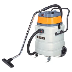 Industrial bucket vacuum cleaner powerful high-power 2000W commercial engineering water suction machine 90L auto vacuum cleaner