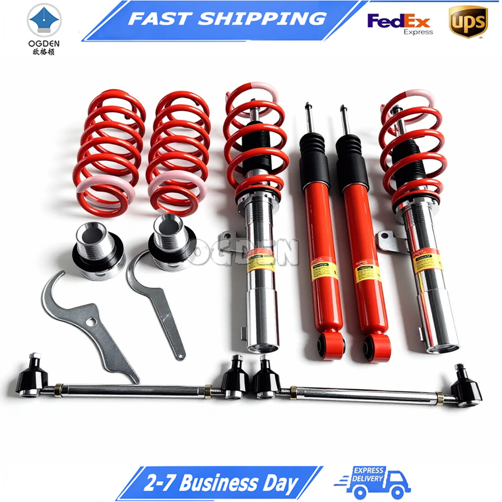 OGDEN Street Comfort Adjustable Coilovers for VW Tiguan / Touran