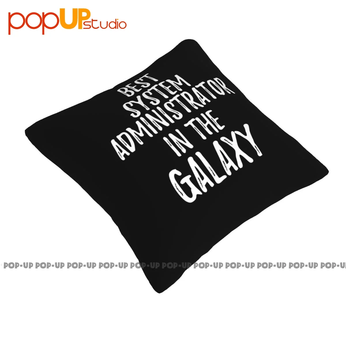 Funky Best System Administrator In The Galaxy Coworker P-89 Pillowcase Throw Pillow Cover Natural