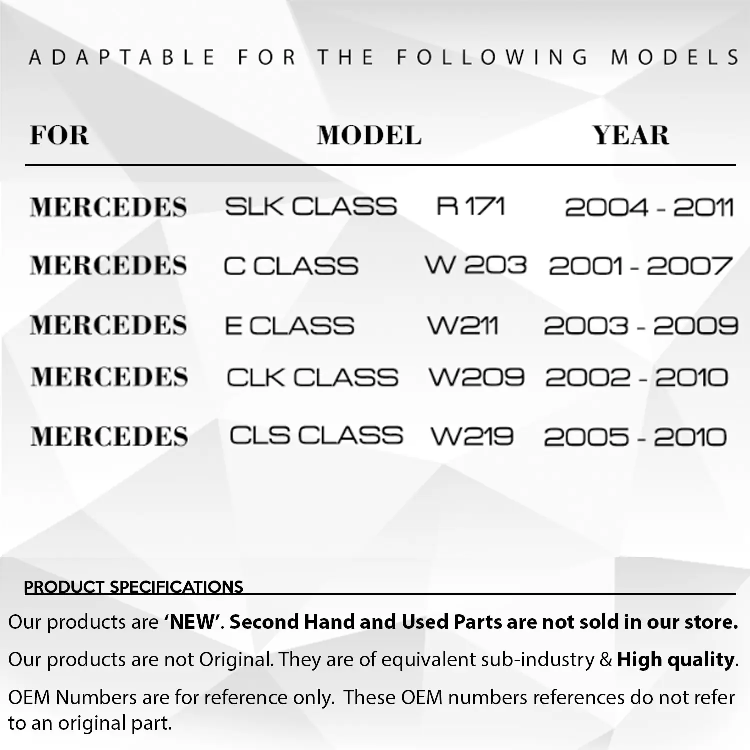 Imagen 7: Engranaje del maletero para Mercedes W203, W211, W209