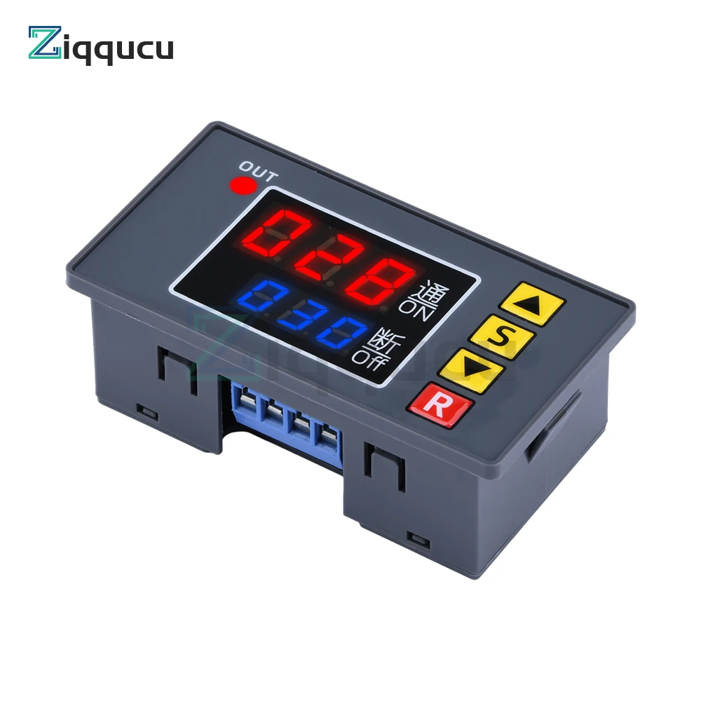 T3231 DC12V 24V AC220V Digital Time Delay Relay Programmable Time Control Controller Digital Delay Relay Switch