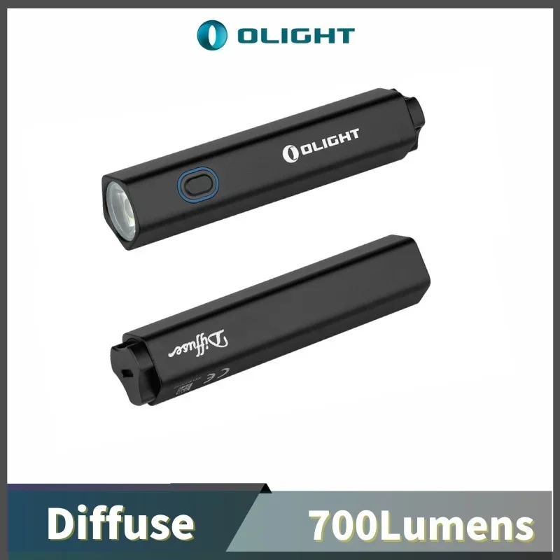 Olight Diffuse USB Rechargeable Flashlight 700Lumens Protable EDC Troch Light