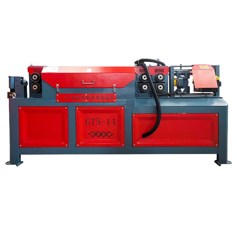 Hot Sale 4-10mm CNC Control Automatic Rebar Stretching Straightening and Cutting Machine
