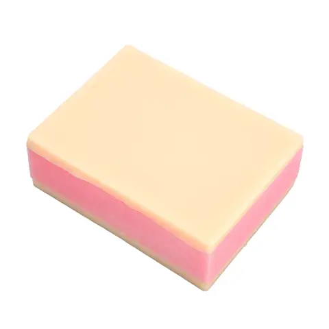Suture Training Model Surgical Teaching Tool 2 Silicone Skin Layers Surgical Skin Injection Practice Pad