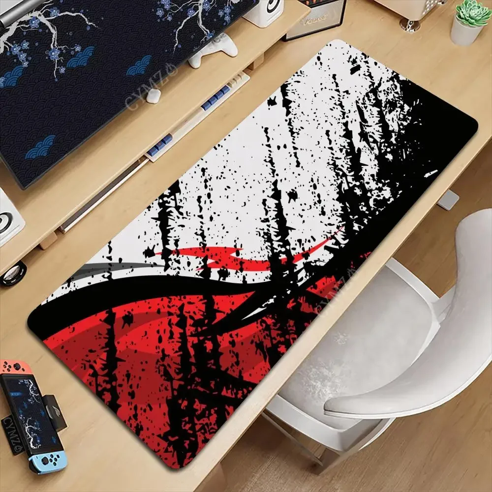 Ilustração de estética visual mouse pad tapete de mesa tapetes de jogos de borracha antiderrapante acessórios de mesa adequados para escritório e jogos