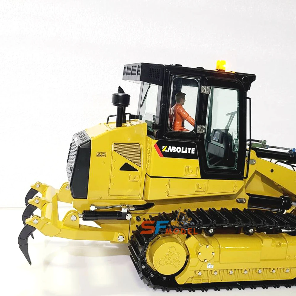 KABOLITE K963 RC ładowarka hydrauliczna 1/16 RC ładowarka metalowa gąsienicowa zabawkowy Model Boy zdalnie sterowanym samochodowym ciężarówka