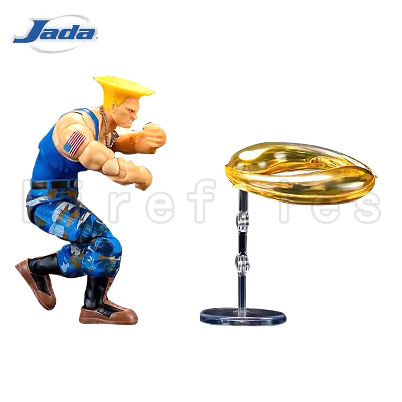 

6 дюймов Jada Toys, экшн-фигурка 1/12 Ultra Street Fighter II: The Final Challengers Guile, аниме-модель для подарка