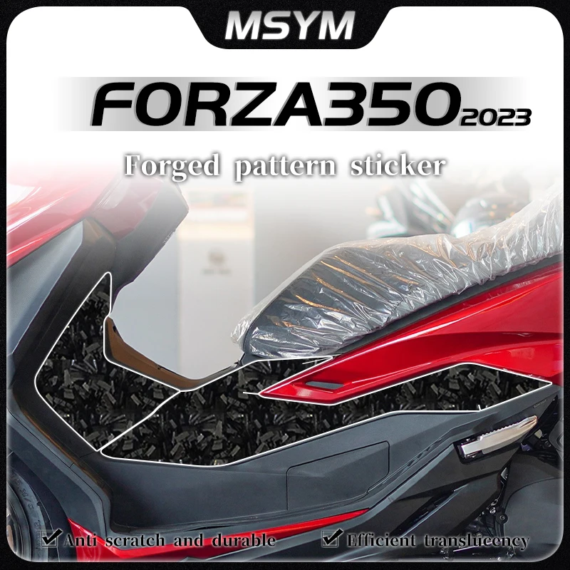 

For HONDA FORZA350 Forza 350 NSS350 nss350 2023 Forged stickers fuel tank protection stickers decal accessories modified parts