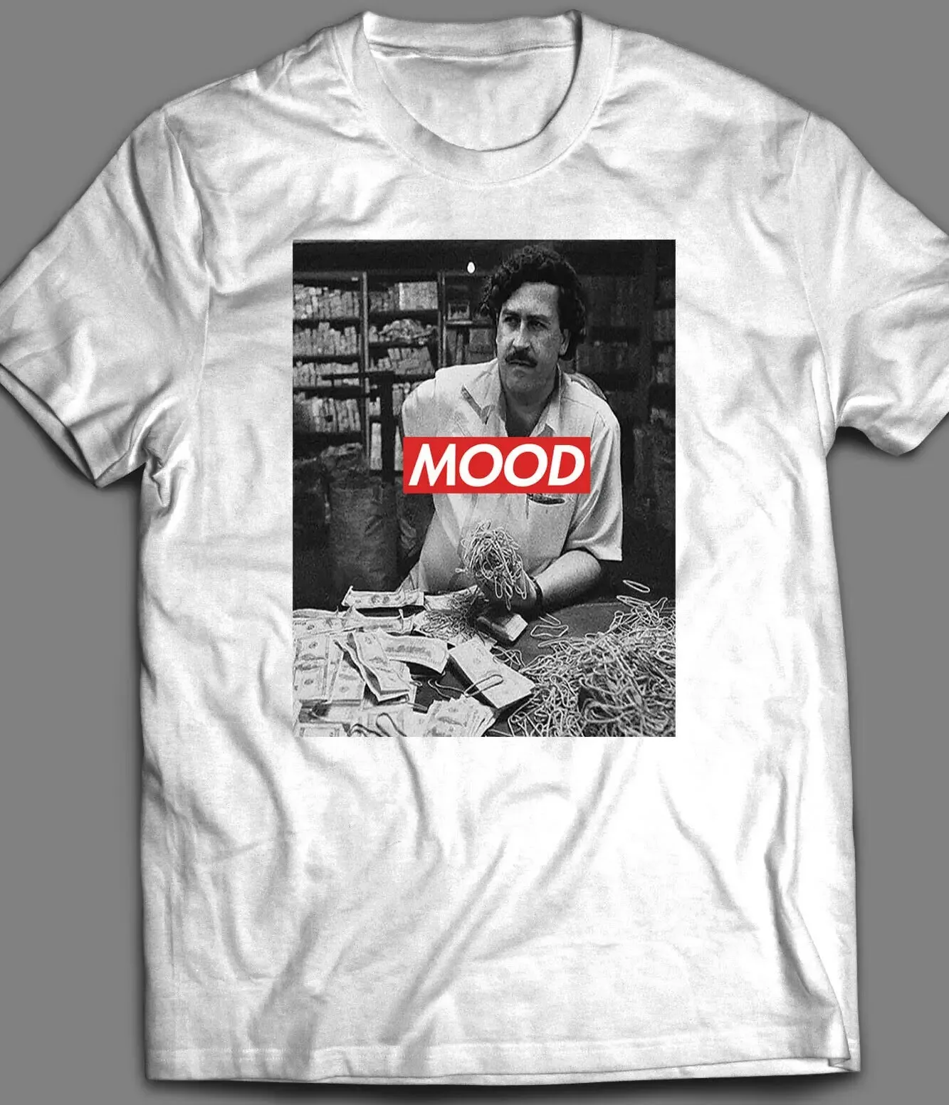 High Quality Cotton Crew Neck Pablo Escobar \