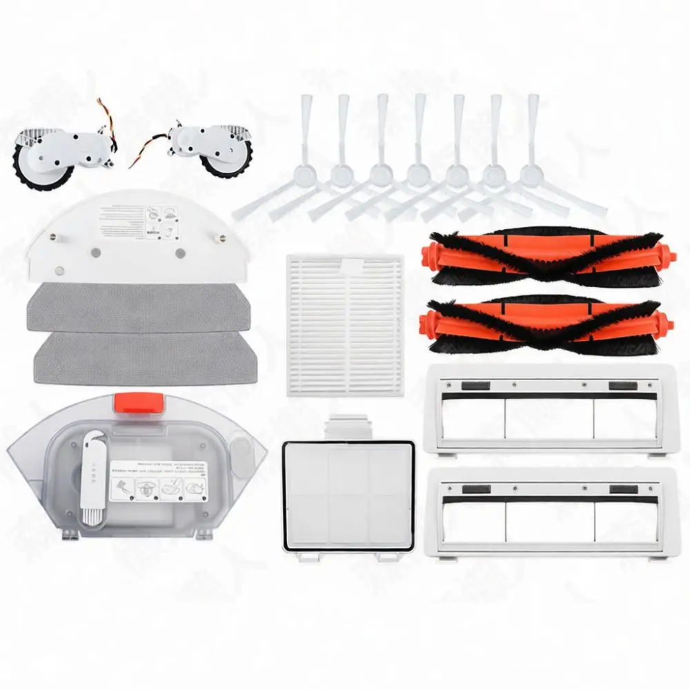 For Mijia 3C Enhanced E10 E12 B112 C103 S20 Vacuum Cleaner Essential Maintenance Spare Kits Brush Filter Cloth