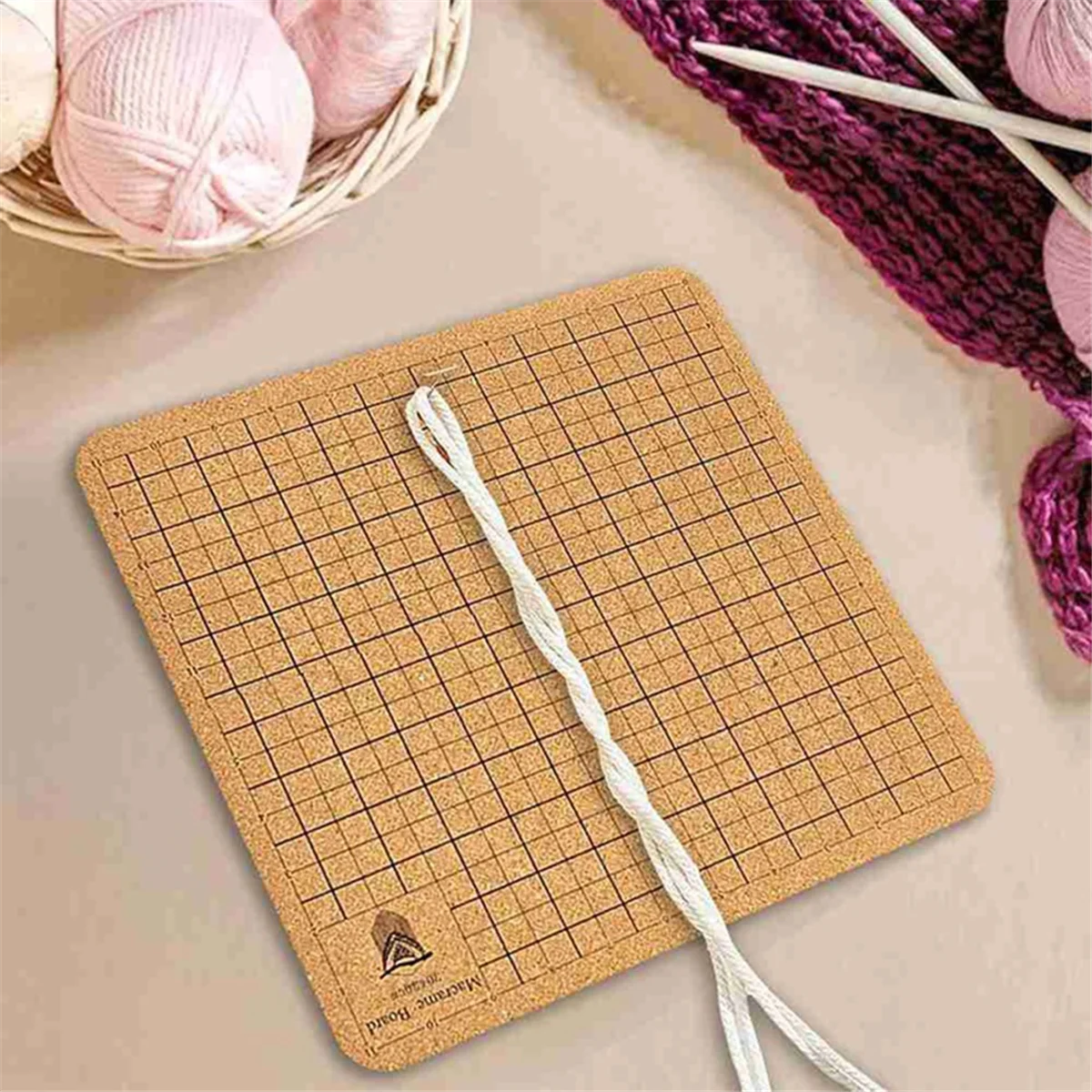 Braiding Board and Pin Set with Holder Double Sided Braiding Board,for Braiding Bracelets,Knotting Rope Macrame Kit