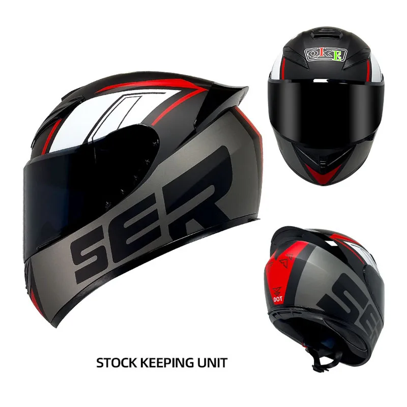 Men's and women's motorcycle helmets are safe in winter. Four Seasons Knights can be equipped with Bluetooth motorcycle helmets.