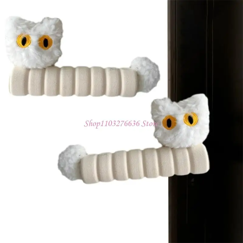 

R6FD чехол с рукавом из ЭВА с мультяшным котом, чехол для дверной ручки, защита от детей, защита от столкновений, дверной ручка,