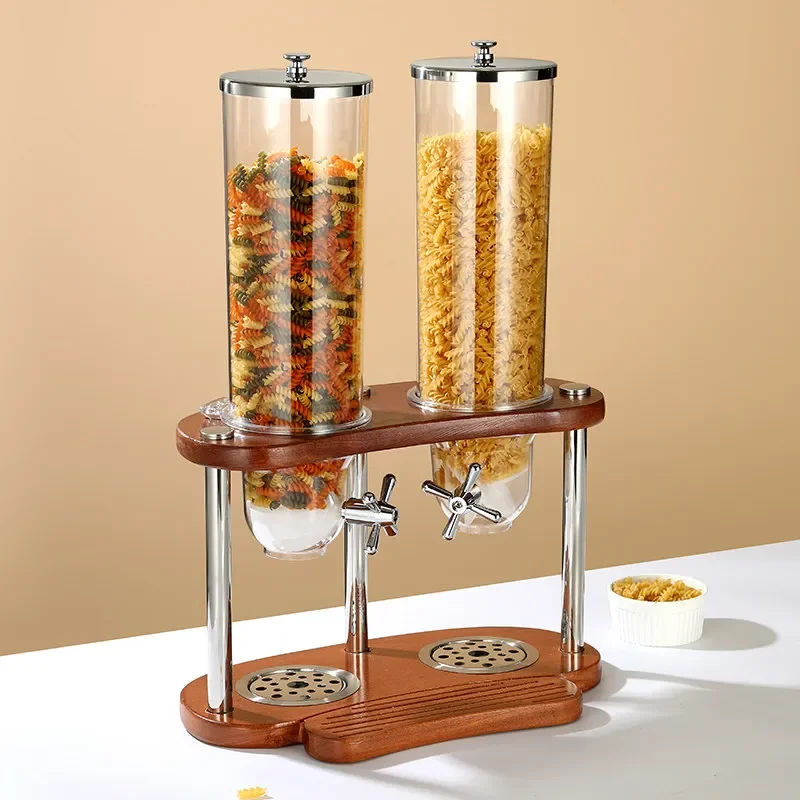 Oat dispenser, cereal cereal, grain storage tank, buffet, knob cereal machine, commercial