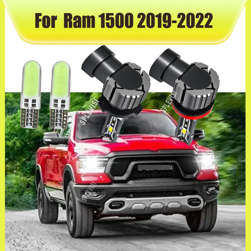 

Tired of Yellow Light Get Pure White Beams with 9005 H11 LED 75W 6000K Headlamps Kits For Ram 1500 2019 2020 2021 2022