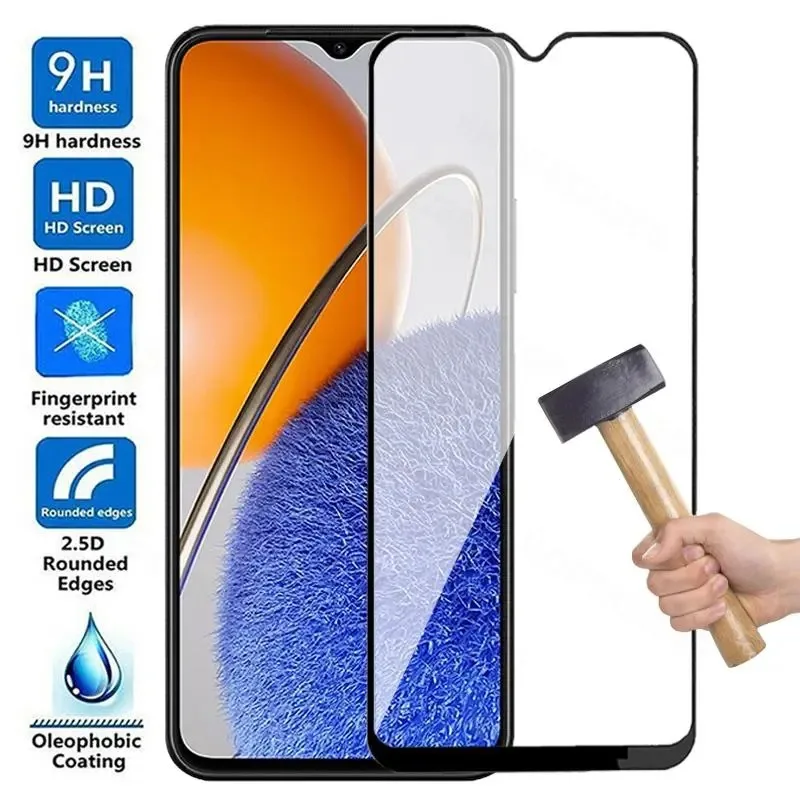 2Pcs Tempered Glass For Huawei P50 P30 P40 Lite E P50E Screen Protector Nova 5 6 7 9 10 SE 5T 8i Y60 Y61 Y70 Plus Y90 Glass Film