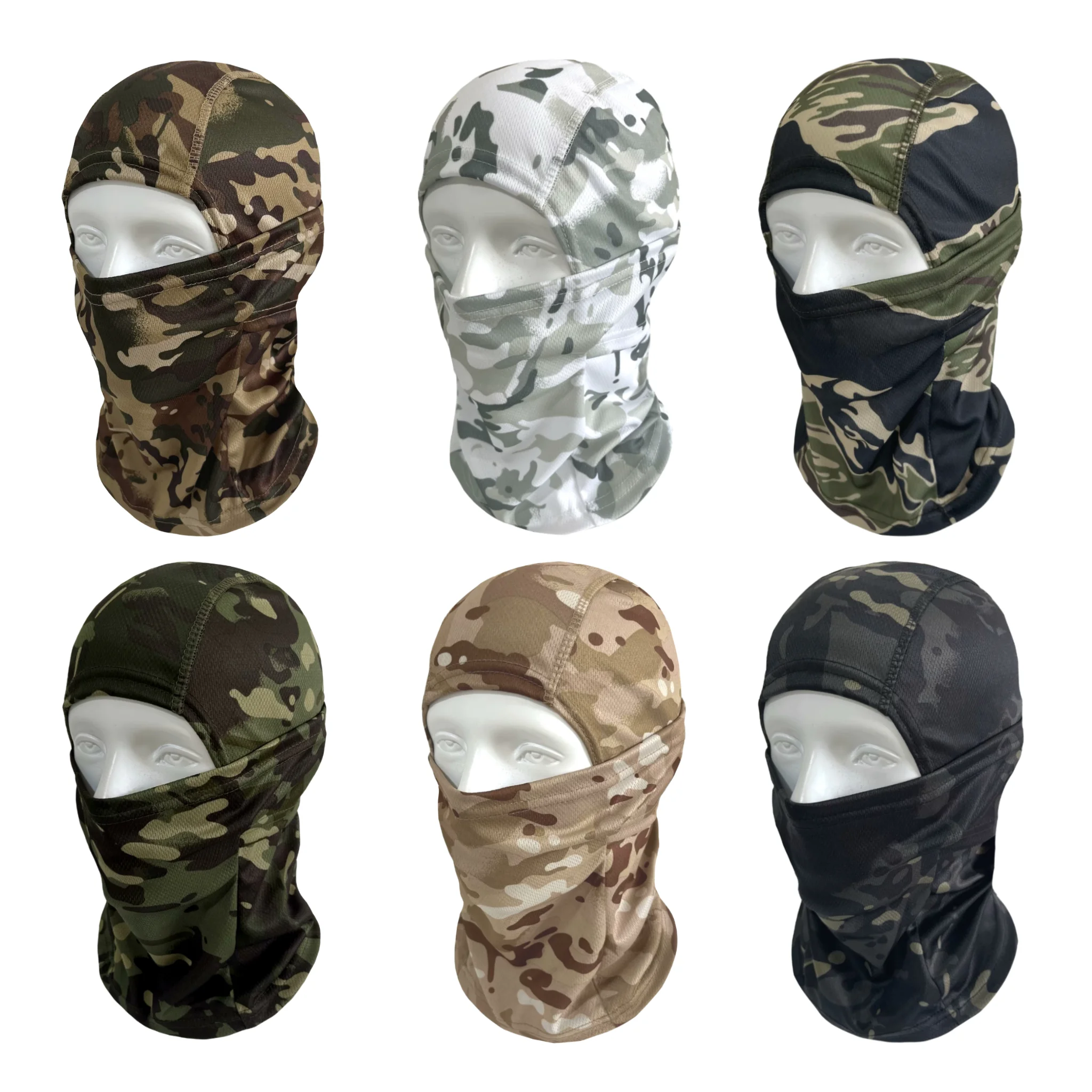 

Camouflage Outdoor Ski Mask Sun Protection Balaclava Hat Riding Cycling Hiking Motorcycle Full Face Mask For Men Women