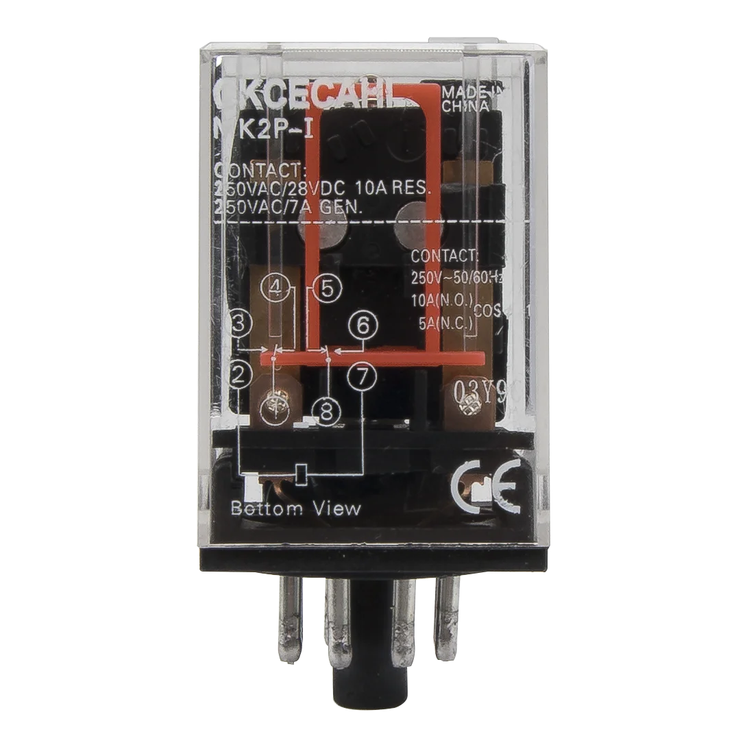 MK2P-I electromagnetic relay MK2P MK2P-I series power relay AC 380V 220V 110V 24V DC 24V 6V