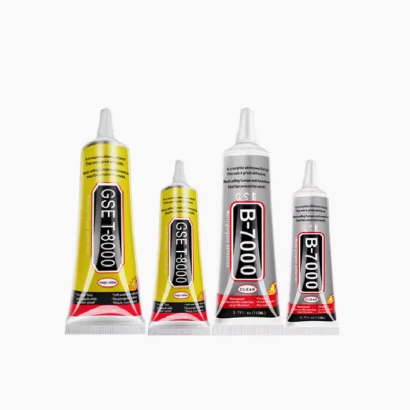 15/25/50/110ml B-7000 Glue T-8000 Adhesive Epoxy Resin Repair Cell Phone Touch Screen Liquid Glue Jewelry Craft Adhesive Glue