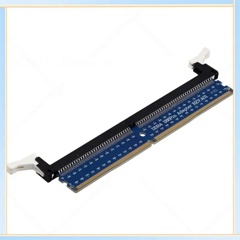 

-A60I DDR4 288Pin DIMM Adapter Riser Memory Tester Memory Protection Card Card Circuit Expansion Board Raiser Card