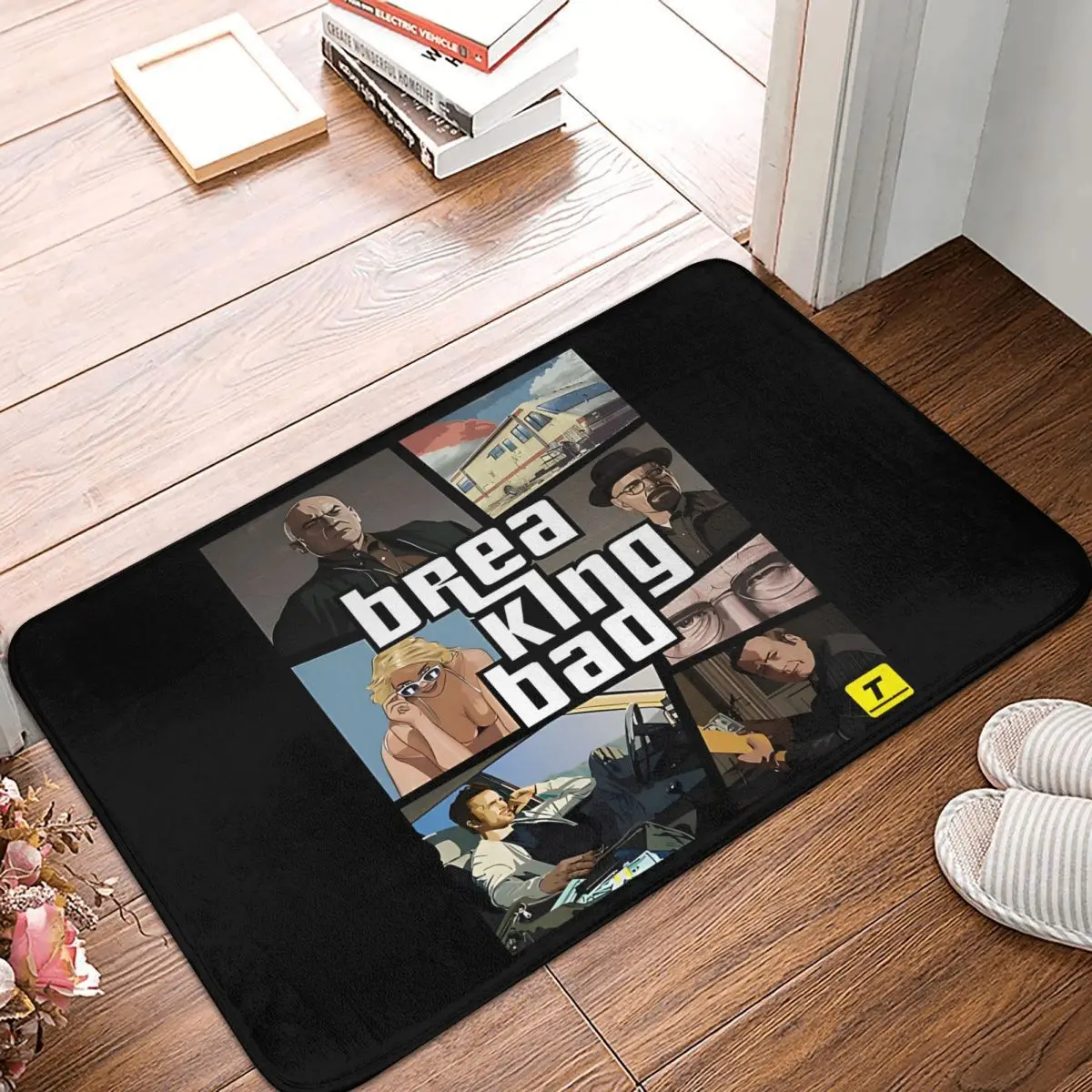 Thieves Kitchen Non-Slip Carpet Grand Theft Auto Game Bedroom Mat Welcome Doormat Floor Decor Rug