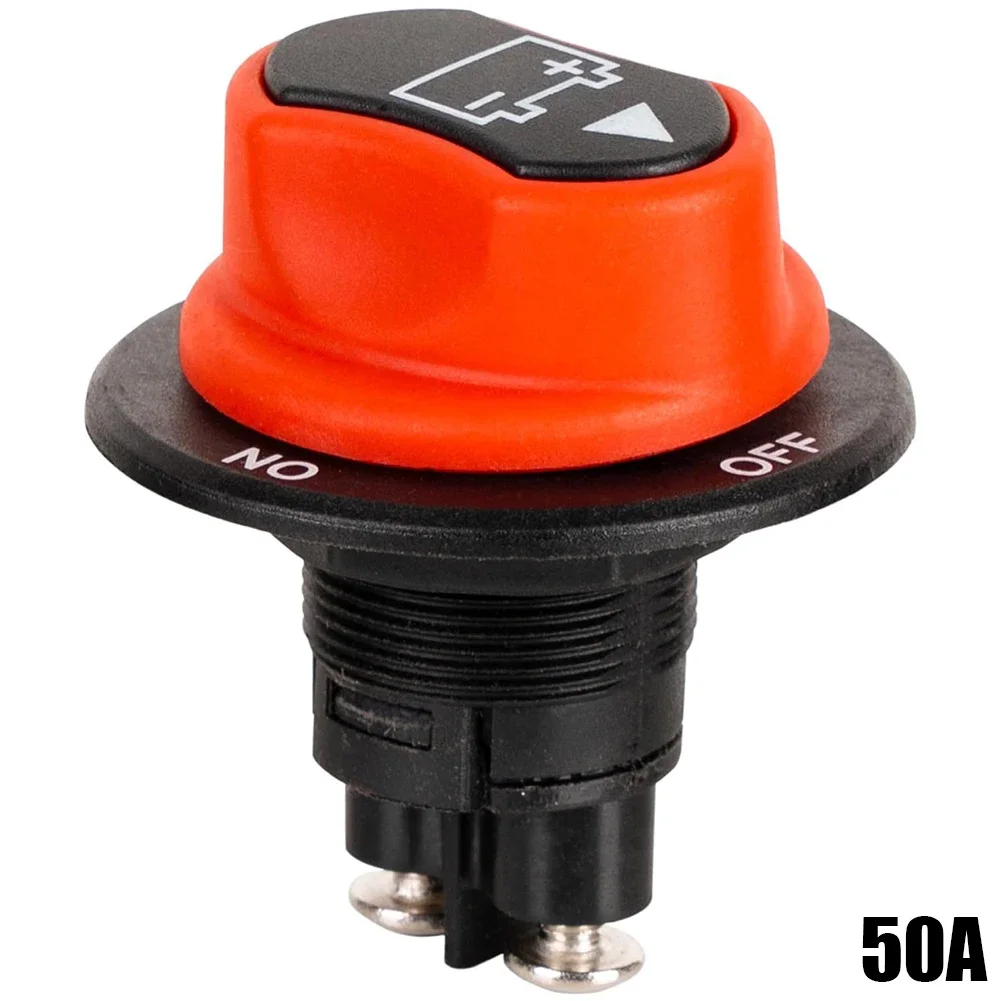 50A/100A Car Rally Battery Switch Disconnecter Battery Switch Isolator Cut Off Kill For Car Knob Marine Boat Motorbike