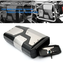 Caja de Herramientas decorativa de aluminio para motocicleta, caja de herramientas de 4,2 litros para BMW R1200GS LC R1250GS ADV R 1250 R 1200 GS Adventure F750GS F850GS Adv