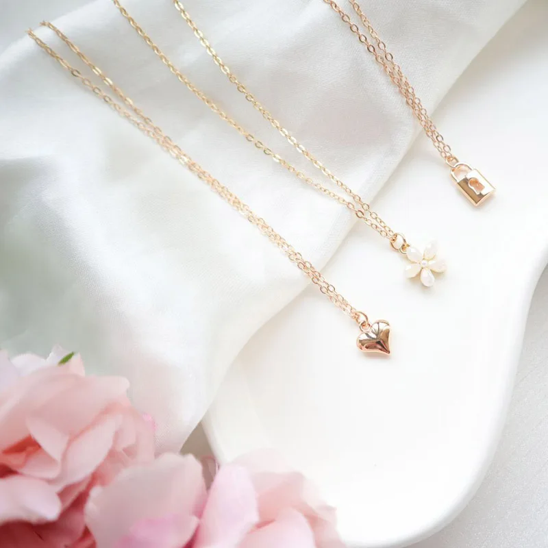 Velvet Choker Leaf Bow Shell Pearl White Pink Star Flower Sexy Love Lock Lace Necklace For Women Party Lady Girl Jewelry Gift