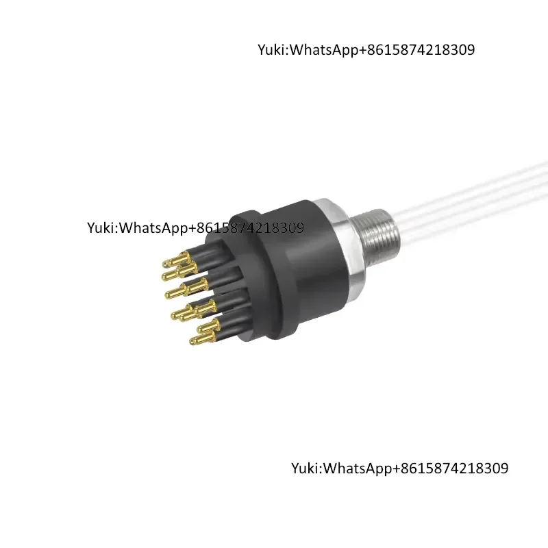 BH12M 12 Pin Male Waterproof Subconn Bulkhead Connector Seacon Underwater Industrial Connector for Subsea ROV Robot
