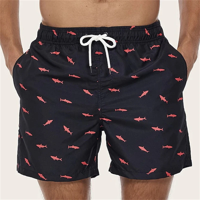 

Men Beach Shorts 3D Print Summer Swimwear Men Fashion Casual Male Swimming Trunks Quick Dry Man Surf Board Shorts Beachwear