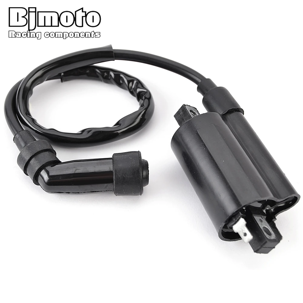 Motorcycle Ignition Coil Assy For Suzuki TU125 GN125 GS125 DF125 1982-2000 DF200 DR125 DR125SE DR200 DR200SE 33410-05350