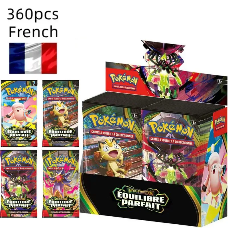 360P Pokémon TCG Francés: Ecarlet & Violet Etsncelles Astral Radiance Obsidian Flames Booster Box, Juego de Cartas Pokémon, Caja de 36 Paquetes