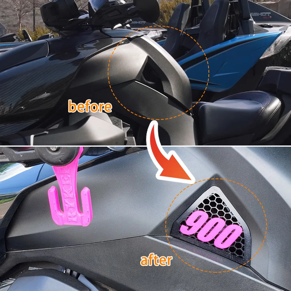 ​FUEL TANK INSERTS for Can-Am Ryker 600 900 Ace Rally Sport | Tricycle Mods