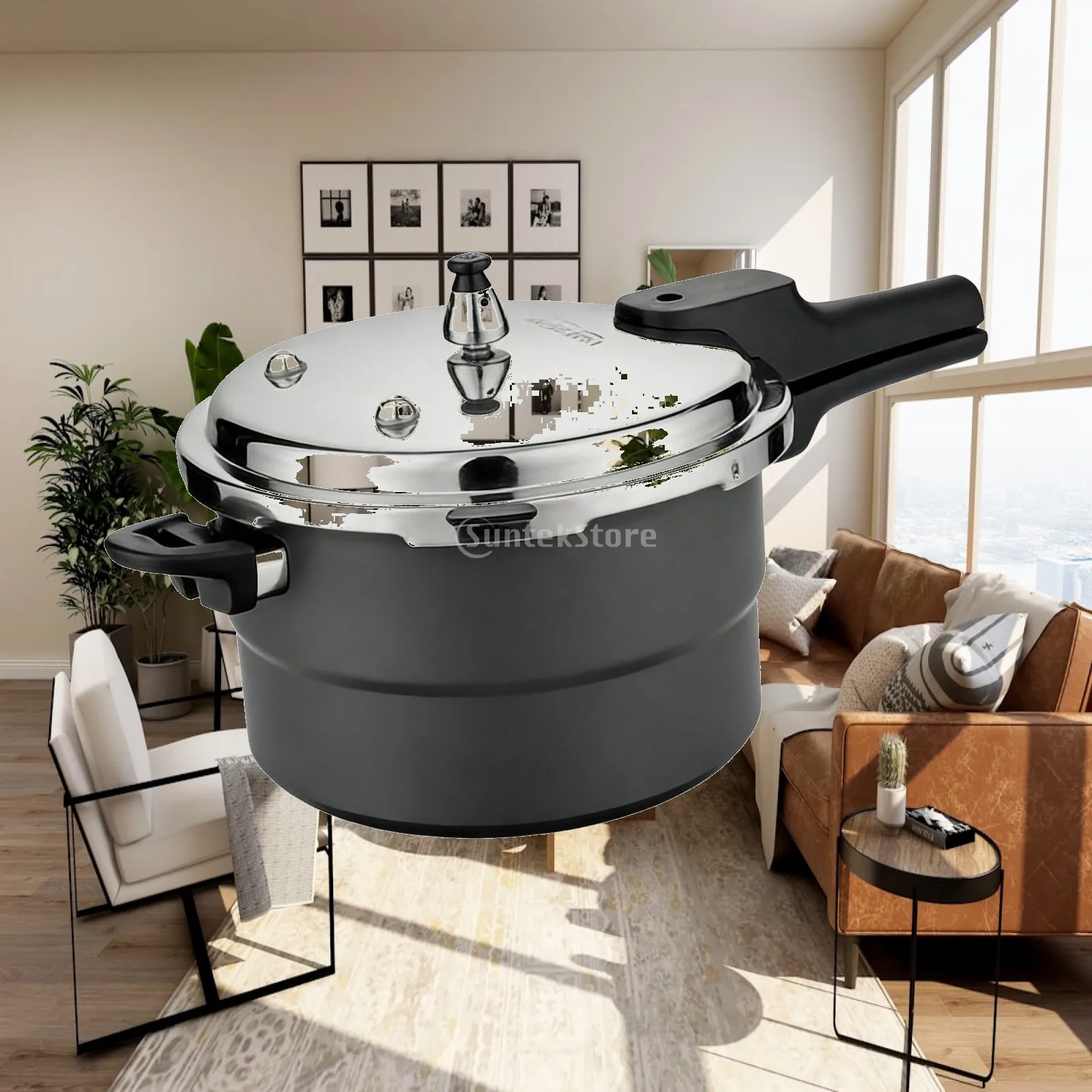 Pressure Cooker for Gas or Induction Stoves Instant Cooking Pot for Home