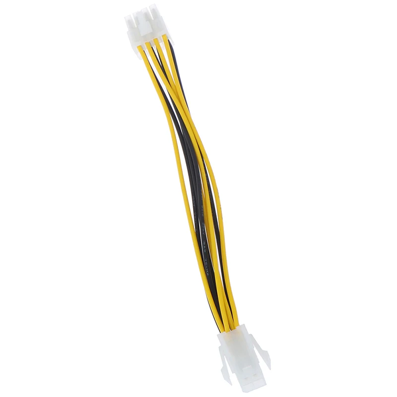 

4pin to 8pin motherboard cpu power adapter cable power supply line