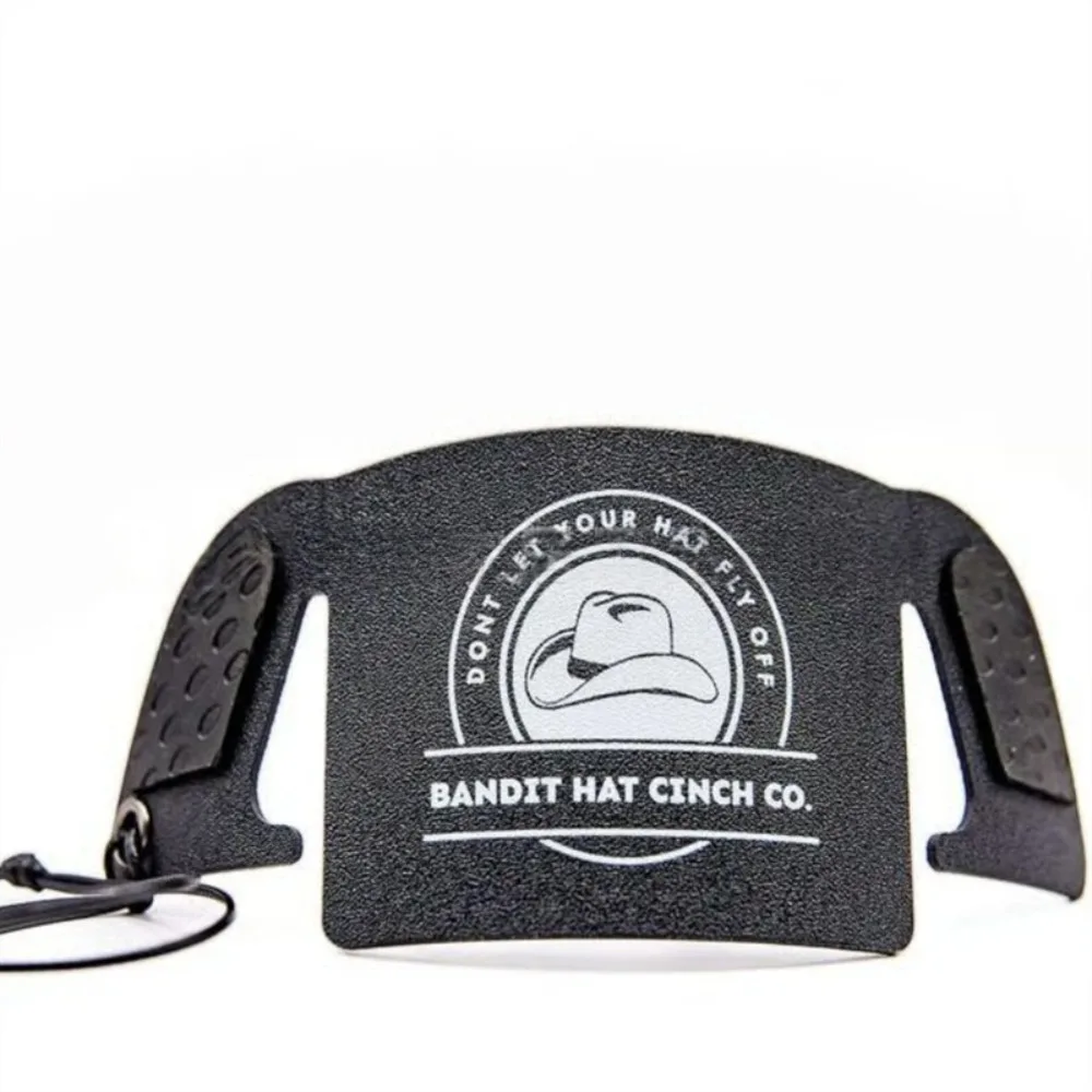 Portable Solid Color Cowboy Hat Cinch Detachable with Lanyard Hat Rope Keychain Leather Hat Strap Clip Outdoor