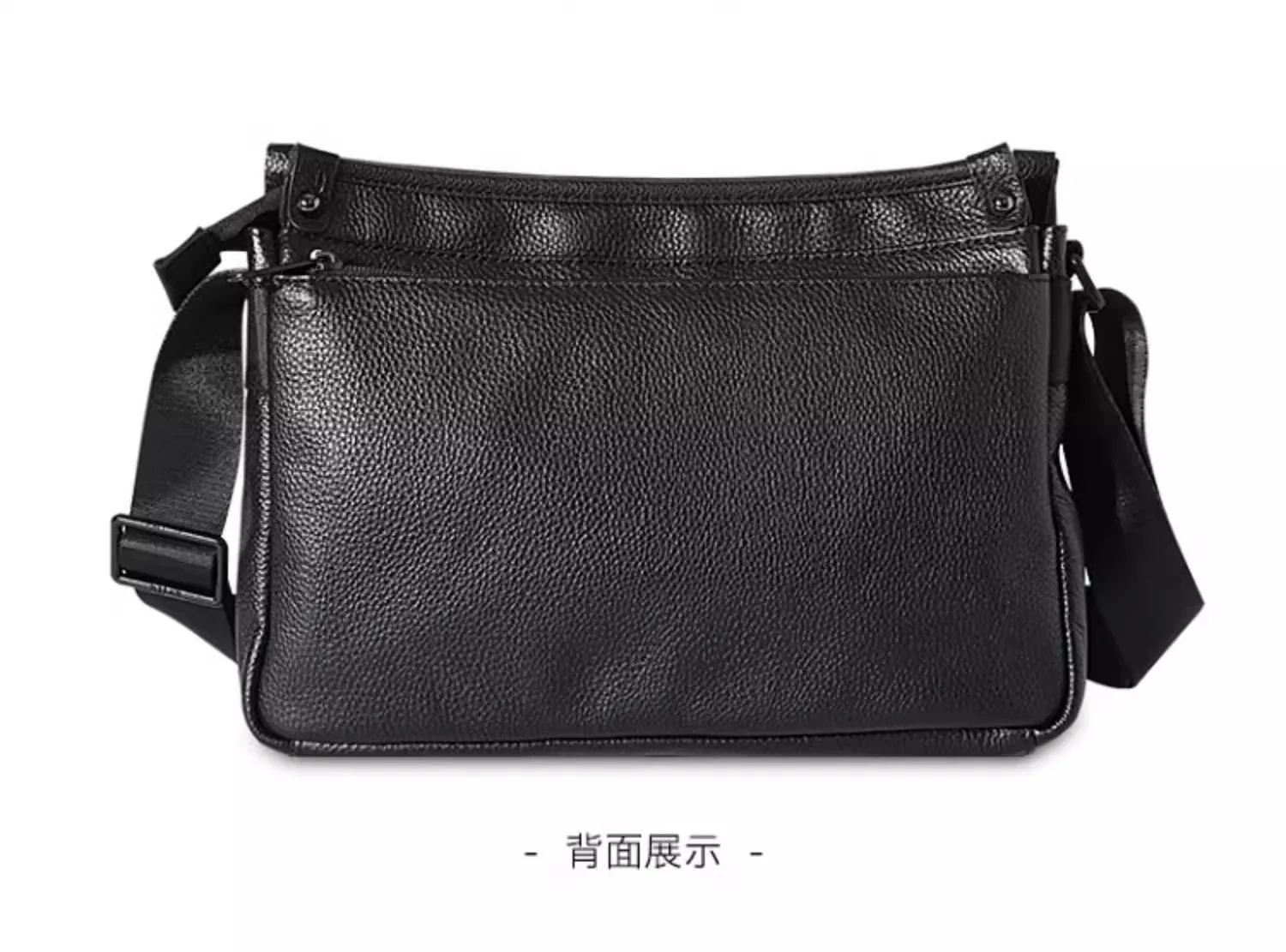 

Top Layer Cowhide Bag Business Casual Men's Crossbody Bag Leather Premium Commuter Mobile Phone Shoulder Bag