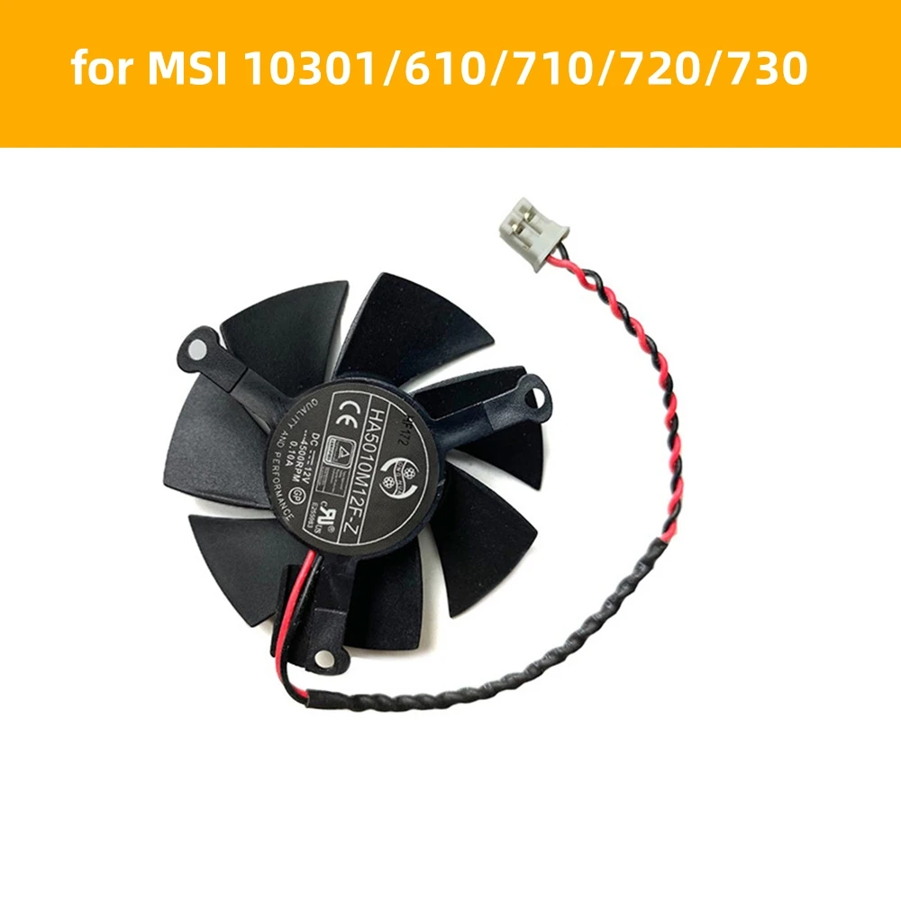 

Single Fan For MSI 10301/610/710/720/730 Blade Card Graphics Card Cooling Fan Replacement Accessories