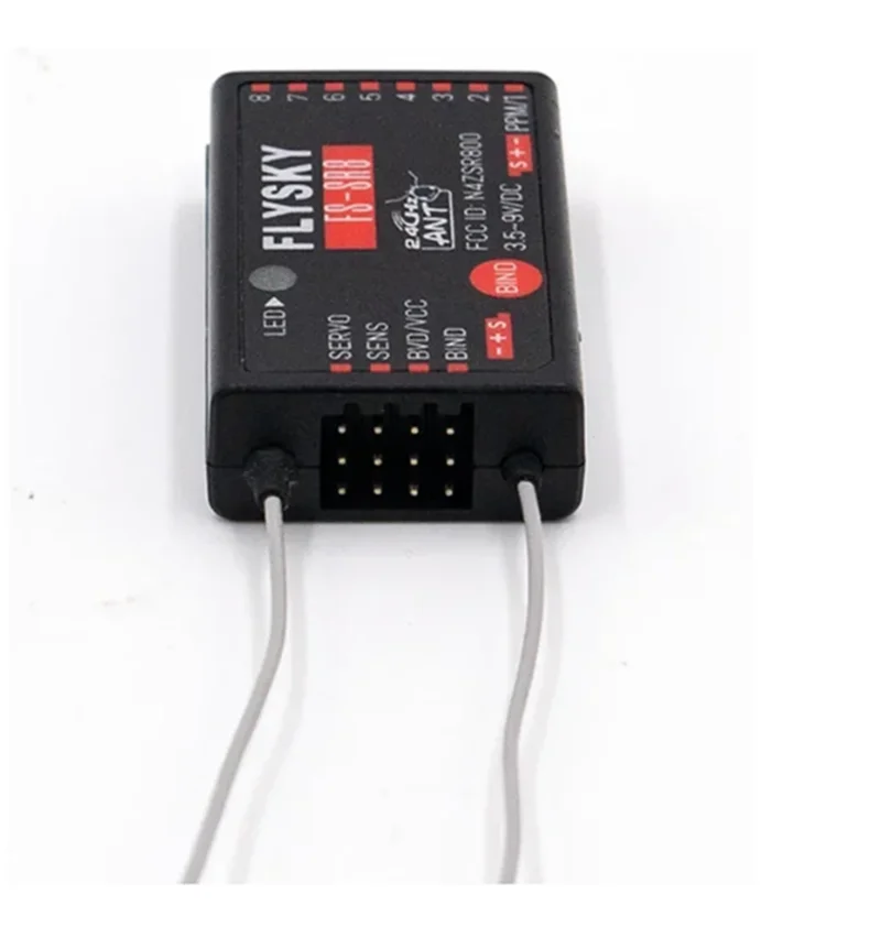 FLYSKY FS-SR8 2.4GHz ANT Mini Receiver Remote Controller RC Car 8 Channel Airplane Helicopter FPV Drone FS-ST8 Radio Transmitter