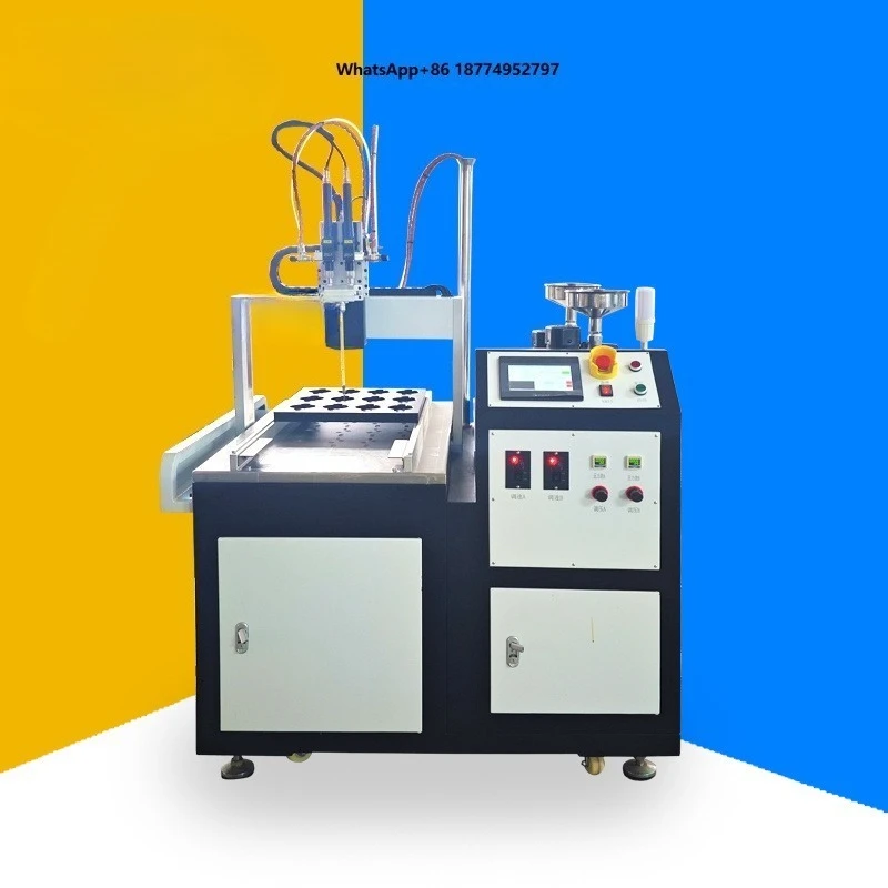 Automatic Glue Filling Machine Double Liquid AB Glue Epoxy Resin Precise Proportioning Automatic Mixing Cleaning Potting Machine