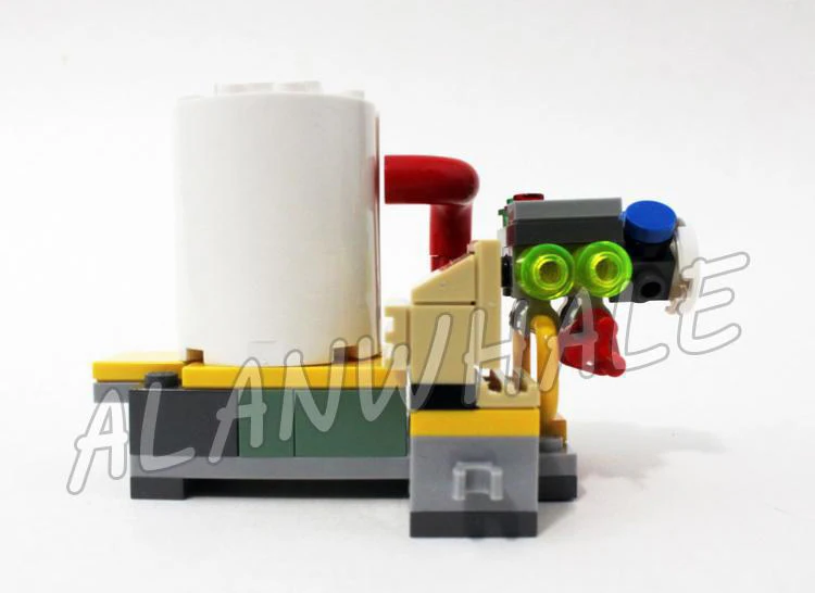 136pcs Super Fighter The Joker Balloon Escape Backpack Power Plant 10626 Building Blocks Boy Compatible With Model