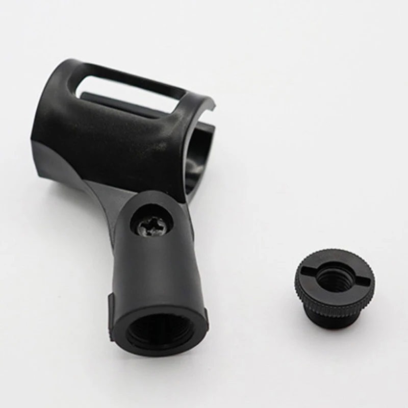 Soporte de micrófono Flexible, soporte de micrófono inalámbrico, abrazadera suave y suave de plástico, accesorios de fijación