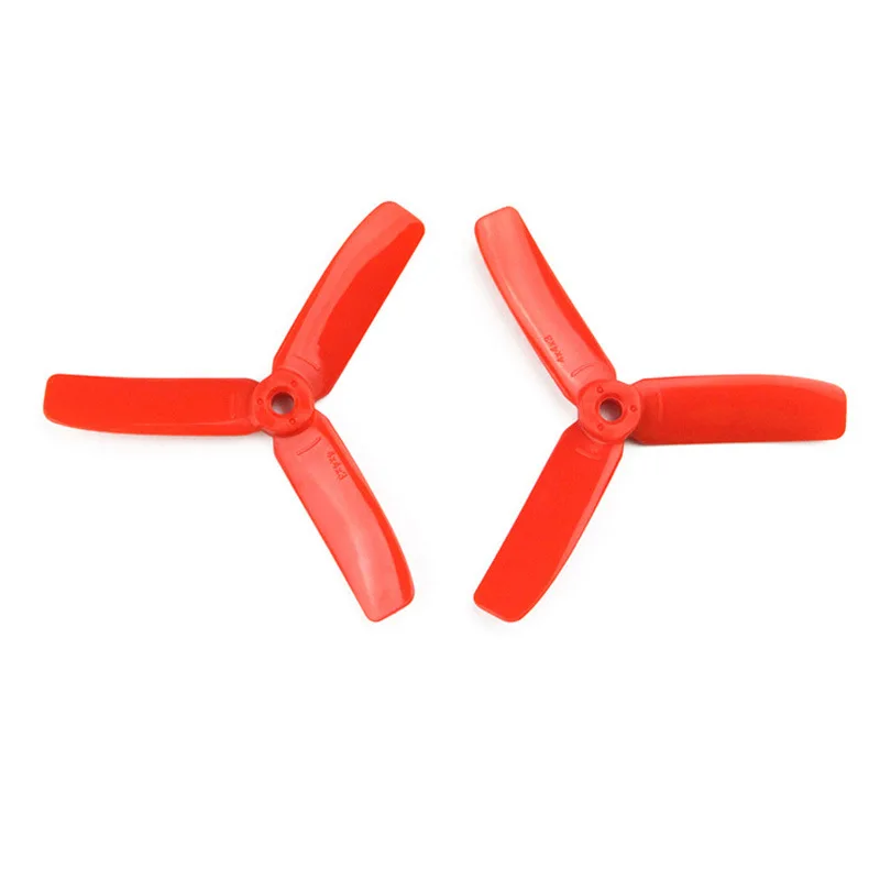 4040 crossing machine three-blade propeller 10 pairs, explosion-resistant drone model parts multi-color optional