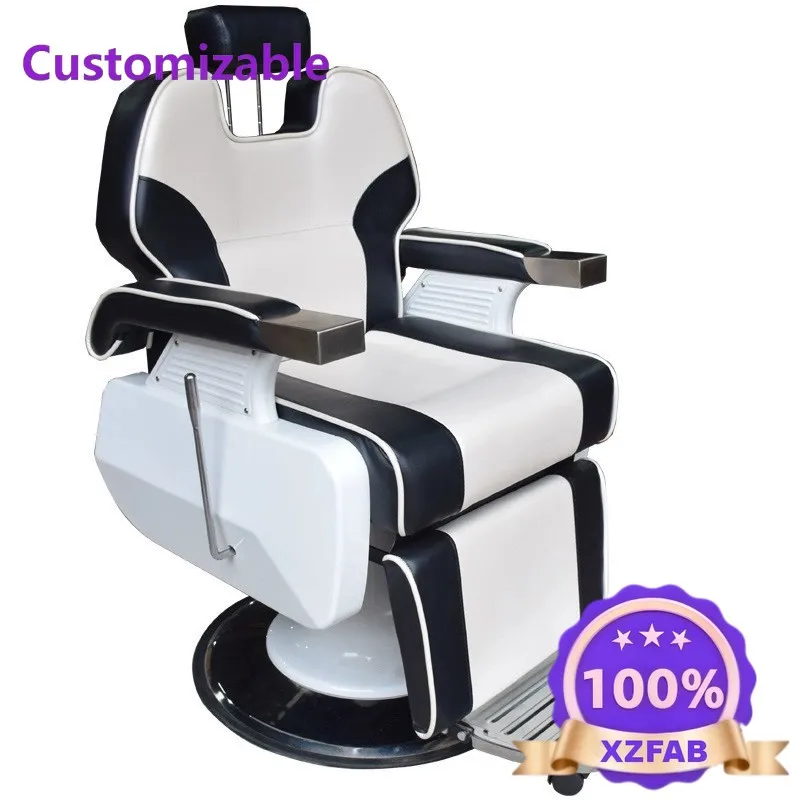 Factory Direct 2026 Manufacturer salon chair hair special shaving perm and dyeing can put down the barber retro oil
