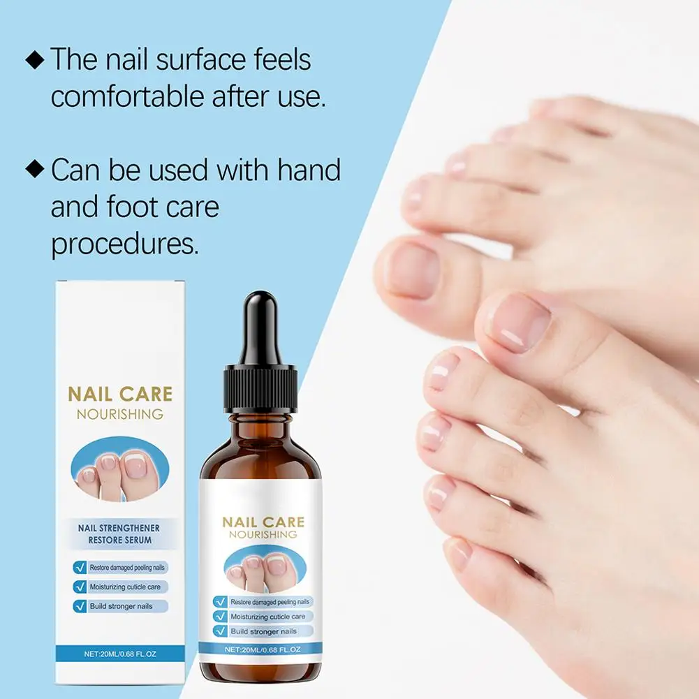 20ml Nail Repairing Liquid Essence Hand Care Foot Fungal Removal Repair Serum Anti-Infective Paronychia Nail Polish Repair