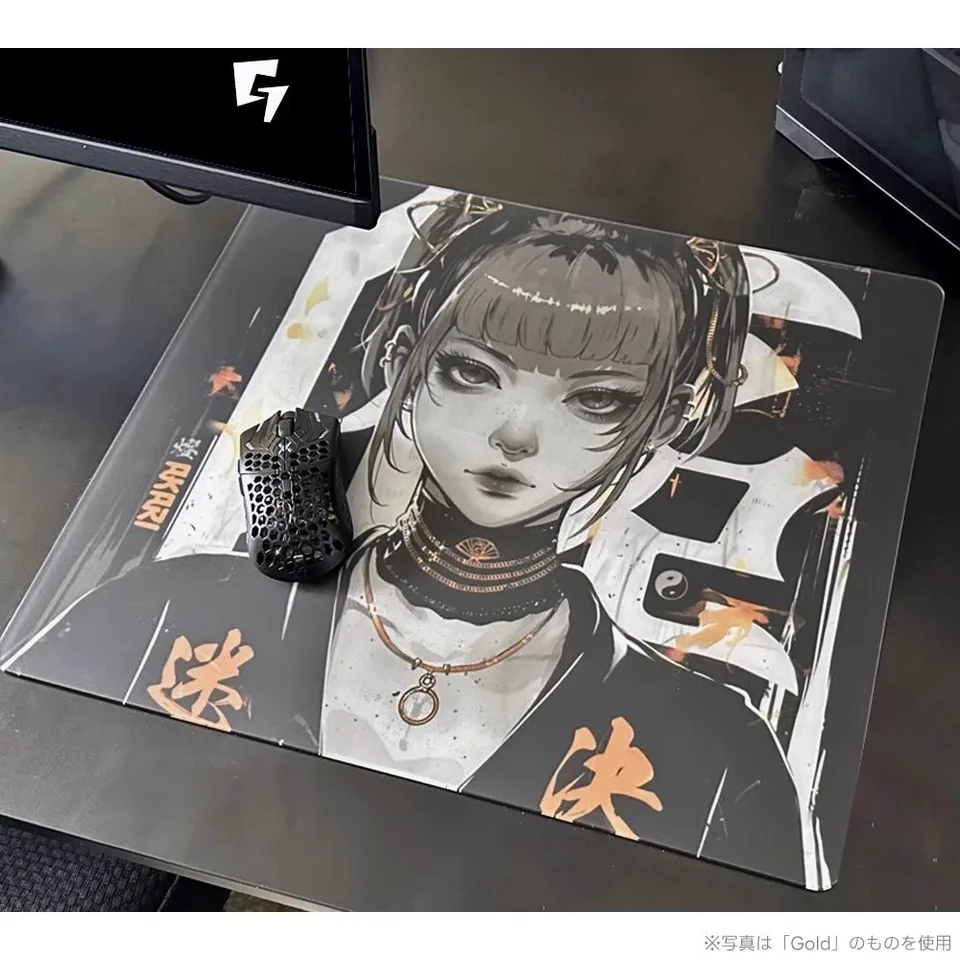 GLSSWRKA Akari Glass Gaming Mouse Pad Upgrade Coated Smooth
