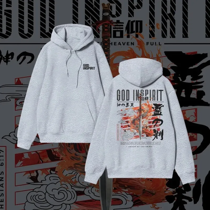 سترة بغطاء للرأس مطبوعة من القطن 100% لخريف وشتاء 2025 للجنسين فاخرة راقية لكل من الرجال والنساء Y2k #3