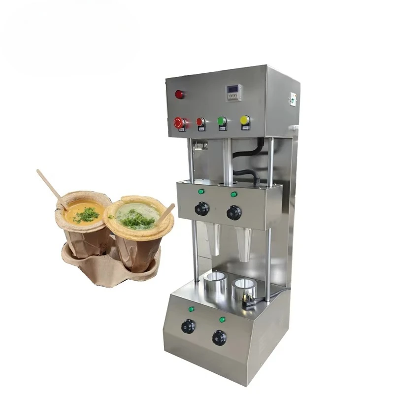 Pizza Cone Making Machine Pizza Cone Maker Conical Pizza Making Machine Stainless Steel Other Snack Machine