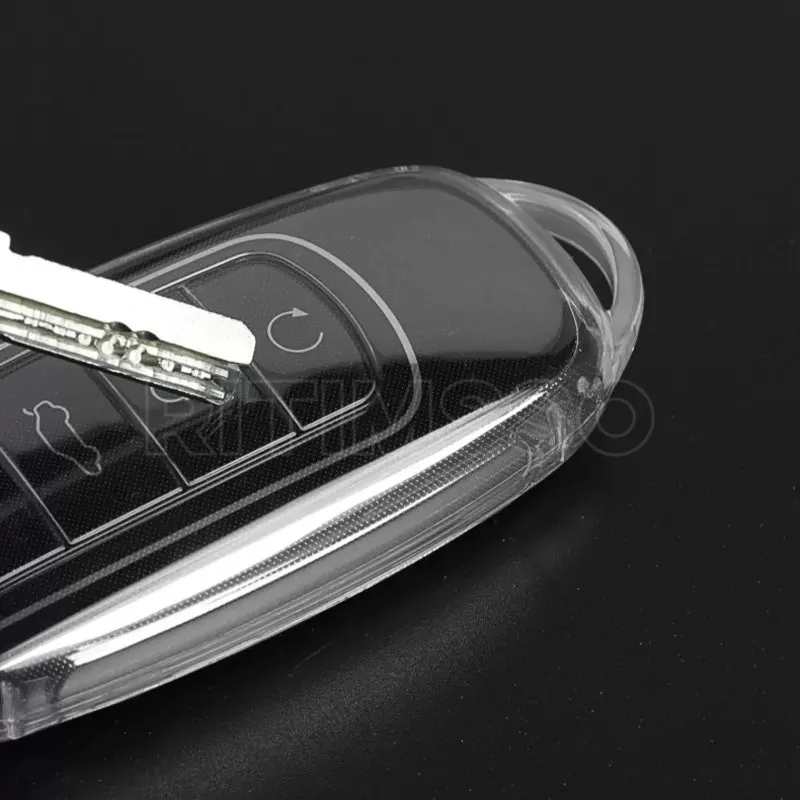 Penutup Casing Kunci Mobil Lembut untuk Chery Tiggo 8 Pro Tiggo 8plus New 5 Plus 7 Pro 4 Tombol Pelindung Kunci Pintar Tanpa Kunci